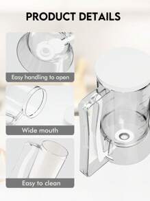 1 pièce Distributeur de pâte à crêpes avec étiquette de mesure, outil de cuisson pour des crêpes, muffins, gaufres et gâteaux parfaits