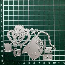 2025 Neuankömmling Tier Party Serie Metall Schneidematrizen für DIY Scrapbooking Kartengestaltung Schablonen Prägung Handwerks Dekoration