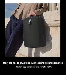 Samsonite 男士背包TR109038 立體包型 流行簡約 兼顧時尚外觀與功能性 可放置14吋電腦 黑色