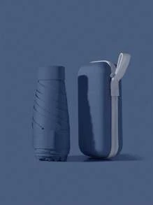 Small Folding Umbrella, Mini Pocket Waterproof Portable Travel Umbrella, Sunshade Umbrella Women Sunscreen UV Sunscreen Umbrella 2 In 1 Mini Six Fold Ultra Light Compact Portable, Mini Travel Umbrella, Compact Portable Sunny And Rainy Dual Purpose Umbrella, Wind Shade, 99% UV Protected, Suitable For Both Men And Women, Durable Structure, Sunscreen And Rainproof