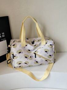 Sanrio Una bolsa de fitness pequeña para hombres y mujeres, una bolsa de viaje al aire libre, una bolsa de aislamiento seco y húmedo con cierre de cremallera, una bolsa de equipaje ajustada, una bolsa de mamá para viajes de negocios y compras, y útiles escolares para vuelta al cole
