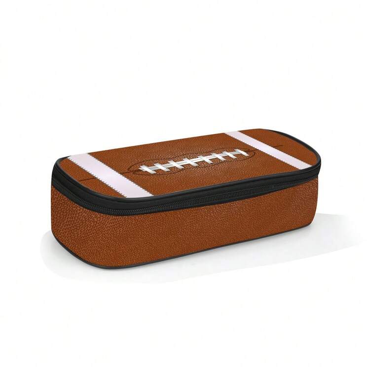 Game-Inspired Design For Kids, 3 Sphere Print Patterns, Double-Sided Pencil Case, Large Capacity Wallet & Card Holder, Compartment Pencil Box - Multicolor - View 10