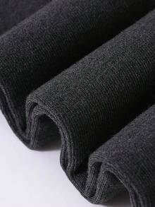 1 pièce Collants de maternité à rayures verticales noires, et affinants, essentiels pour la grossesse, convenant pour le port intérieur et extérieur, printemps/automne - Multicolore - Voir 4