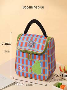 1pc Waterproof Lunch Bag | Insulated Lunch Tote | Thickened Aluminum Foil Lunch Box For Worker & Student | Long-Lasting Meal Package | Lunch Bag, Lunch Box, Variety Pattern, Insulated, Large Capacity, Outdoor Lunch, School Lunch, Lunch Container, Aluminum Foil Thick, Office Lunch Bag, Kitchen, Kitchen Accessories