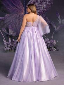 Faeriesty Abito da cerimonia elegante e premaman con maniche lunghe e scollo a V, polsini con bordo a foglia di loto e orlo a sirena lungo fino a terra - Abito premaman in pizzo floreale per matrimoni, servizi fotografici e occasioni speciali in primavera/estate