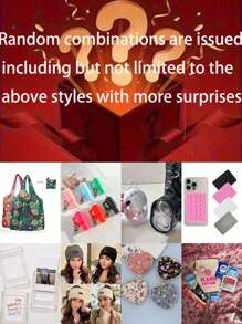 Mystery Box - 1000 Unique Gifts Randomly Selected, Endless Surprises | Packaging: OPP Bag | Perfect Gift 2025 | Great Value, 100% Winning