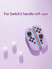 1pc Compatible Solid Color TPU Soft Case Protector For 2 Console, Fits Switch OLED/Standard Switch, Various Color Combinations, Switch Game Accessories, Controller Accessories - Multicolor - View 13