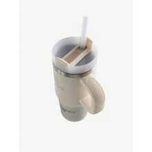 STANLEY - The Quencher H2.0 FlowState™ Tumbler 14 Oz Premium Stainless Steel Bottle Insulated Mug Cup Portable Water Bottle Large-Capacity Coffee Cup Water Cup With Handle And Straw, For Travel, Home, Office, Gift, Ice Drinks And Hot Drinks 10-12818 - 1213 CREAM 2.0 - View 3