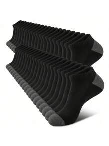 30 Pairs Of Ultra-Thin Transparent Men's And Women's Ice Silk Boat Jackets For Spring, Summer, Autumn And Winter, Silicone Anti Slip And Non Sagging, Japanese Style Shallow Mouth Hidden Skirt, Single Shoe High Heels