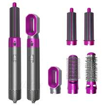 ATOPSKINS 1000W Air Styler 5 In 1 Hair Styler Set With 320 Millions Negative Ionic Hot Air Styler With Hair Dryer Brush, Hair Dryer Curler, Auto Curling Wands, Air Stylers For Women
