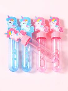 10Pcs Empty Unicorn Pattern Bubble Tubes(Bubble Liquid Is Not Included),Thick Plastic Party Bubble Stick ,Durable Reusable Bubble Soap Bottle,Unicorn Party Favors & Decorations,Unicorn Party Supplies,Outdoor Party Decoration,Bubble Birthday Party Gift,Gender Reveal Party Decor,Birthday Decorations,Babyshower Supplies,Wedding Decor,Wedding Items,Bridal Shower Favors,Holiday Party Supplies