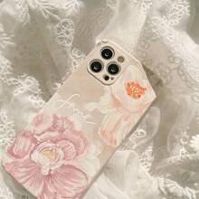 Retro Flower Phone Case Suitable For IPhone 11, IPhone 12, IPhone 13 Pro Max