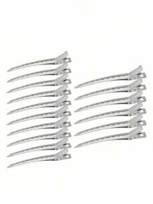 5/10/15/20pcs Hair Clips Set, For Sectioning Hairstyles - Alligator Clips, Suitable For Long Curly Hair And Thick Hair, 24pcs Women Hair Clips, Black Metal Salon Hair Clips, Curling Iron Clips, Hair Clamps, Back To School, Travel Essentials, Women Hair Accessories, Hair, Travel, Hairstyling Products, Hairstyling Tools, Hairstyling Supplies, Hairstylist, Hairstylist Accessories, Salon, Hairstyling Equipment - View 12