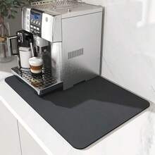 1PC Super Absorbent Diatomaceous Earth Coffee Mat Kitchen Counter Dishes Drying Mat Anti Slip Drying Mat For Kitchen Dining Table Bathroom Pet Feeding Dishes Tableware Coffee Machine Sink Thanksgiving Mother's Day Easter Gifts - Multicolor - View 11