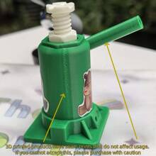 1pc 3D Printed Mini Jack Stand, Suitable For Desktop Decoration/Adjustable GPU Bracket, An Ideal Small Gift