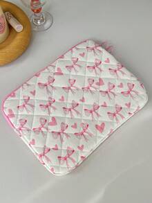 1 件粉色花卉图案平板电脑包 11 英寸电脑包，彩色可爱保护套小包文件袋笔记本电脑内胆包电脑手提包 11 英寸便携式桌包适用于 Mac Book ASUS 平板电脑手提包保护套 9-11 英寸兼容 iPad Air 4 Pro 11 Mini 5 iPad 保护套兼容三星防震袋包返校学校用品包适用于学校工作笔记本电脑包女士 Mac Book 保护套