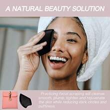 Gua Sha Facial Massage Tools BianStone Traditional Face Body Massage Tool Lymphatic Drainage Face Sculpting Tool The Newly Upgraded  Tooth Edge - As Pic - View 5