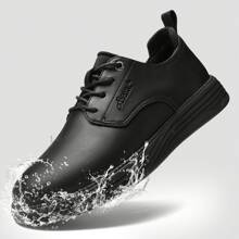 Mens Non Slip Work Shoes Slip On Water Resistant Walking Sneakers Zapatos Trabajo Waterproof Food Service Chef Kitchen  Beach  Casual