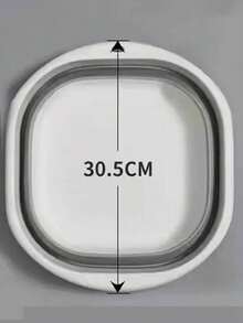 3pcs Portable Folding Foot Soak Basin, Durable Plastic Material, Suitable For Camping & Outdoor Activities, Space-Saving Plastic Storage Container For Tableware, Laundry, RV & Outdoor Travel, Camping Sink Essentials - Multicolor - View 15