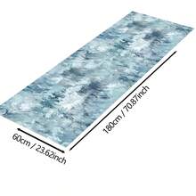 1 Stück Schreibtisch-Unterlage mit abstraktem Kunstmuster, extra großer Mauspad, erweiterbare Schreibtischunterlage, XL Tastaturunterlage, langer Mauspad, Küchen-Abtropfmatte, geeignet für Dekoration, Schreiben, rutschfeste Gummibasis, passend für Gamer, Büro Zuhause, Küche, Studium und Arbeit - Verschiedenfarbig - Übersicht 18