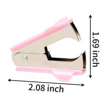 12 pièces Décolleur d'ongle de papeterie de bureau, 12 pièces Arrache-ongle de papeterie pour étudiants, mini conception portable pour bureau financier, retour à l'école, fournitures scolaires