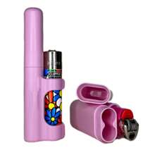 1 pieza The Clinger - Estuche para articulaciones, estuche para cigarrillos, soporte para encendedor, tubo para cigarros. ¡Perfecto para fumadores en movimiento! (Encendedor no incluido), Accesorios para fumar, Almacenamiento de cigarrillos