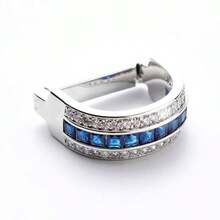 1pc Fashionable Men's Versatile Solid Color Copper Alloy Tie Clip, Suitable For Everyday Wear In All Seasons, D-Shaped Buckle - Tie Hoop - View 21