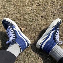 Vans SK8-Mid Reissue Navy Blue Unisex Mid-Top Casual Sneakers, Spring 2026 Collection VN0A391F5TU - Blue - View 5