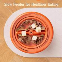 Duck Dog Treat Dispenser,Slow Anti-Gulping Cat Food Feeder Puzzle Interactive Feeder, 2-In-1 Dog Brain Training Stimulation Feeding Dispenser For Small & Medium Pet (Yellow*1) - 黃色*1 - 查看 5