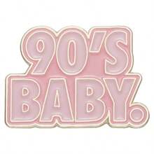 1pc Creative Geometric Letters Flower Enamel Pins Red Love Medal Cat English Short Sentences Funny Alloy Brooch Badge Jewelry Gift