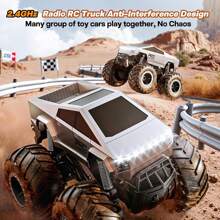 Auto telecomandata fuoristrada tipo pick-up, camion RC impermeabili 4x4 per tutti i terreni, auto da corsa in scala 1:16, giocattoli monster truck da hobby, veicoli 2.4GHz, regali per bambini e ragazze