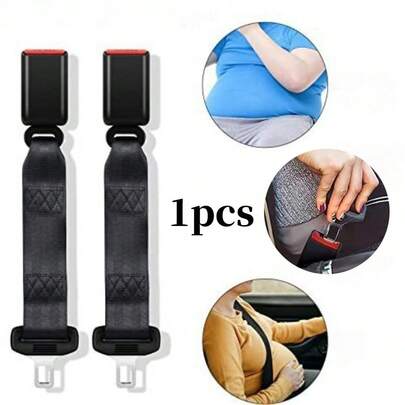 1pc Black Car Charger Extension Cord, Universal Car Charging Extension Adapter, Suitable For Multiple Vehicle Models