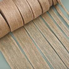 10M/Roll 6mm-50mm Mesh Burlap Trim Natural Jute Burlap Ribbons Vintage Rustic Linen Ribbon DIY Craft Gift Wrapping Wedding Decora