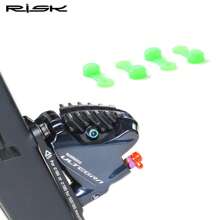 Risk Road Bike Hydraulic Brake Oil Seal Screw Dust Cap/Mountain Bike Exhaust Oil Bolt Silicone Sleeve Disc Brake Caliper Repair Parts