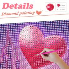 DIY Diamantkunst Entspannende Katze Luxuriöses Bad mit Kerzen und Blumen Diamantmalerei Kreative Kunst Entspannung Hochwertige DIY-Set Vollrunde Diamant-Stickerei Wohndekoration