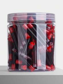 Fountain Pen Ink Refills - Compatible With Both 2.6mm And 3.4mm Diameter Nibs, Suitable For Calligraphy Pens In Black, Red, Blue And Blue-Black Colors,School Supplies,Back To School