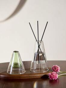 Cirelle 1 Glass Vase, Indoor Aromatherapy Diffuser, (No Diffuser Stick, Single Bottle) Diffuser, Aromatherapy Bottle Double-Layer Home Decoration, Room Decoration, Modern Wedding Decoration Hydroponic Flower Pot, Glass Container Crafts Decoration, Valentine's Day Gift, Living Room Supplies, Bedroom Supplies, High-End Hotel Supplies, B&B Decor, Birthday Gift, Housewarming Gift, Gifts For Women/Girls/Girlfriend, Special Gift