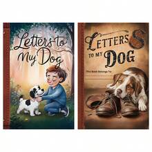 Letters To My Dog, 56 Pages Interesting Dog Diary Notebook, Animal Lover, Dog Owner, Perfect Gift For Birthday, Thanksgiving, Christmas,For School Supplies,Back To School