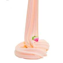 1pc 200ML Large Capacity Skin-Tone Peachy Red Putty Slime - Non-Sticky Elastic Fragrant Modeling Clay Suitable For Children's Party Gifts, Girls, Boys, Stress Relief Toys. Slime > Fluffy, Slime Kit > Multicolor, Slime Activator (Random Sticker)