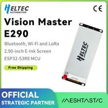 Etiqueta de precio inteligente con pantalla e-ink Heltec Meshtastic 2.90, placa de desarrollo ESP32 LoRa con Arduino, monitor E-Paper con Bluetooth y WiFi