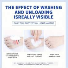 MERCILEN (200g/瓶) 梦之蓝氨基酸洁面亮肤洗面奶 洁面泡沫 - 白色 - 查看 7