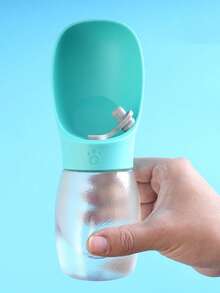 1 件宠物猫狗旅行杯，户外随身饮水瓶，便携式宠物喂水器 - 彩色 - 查看 4