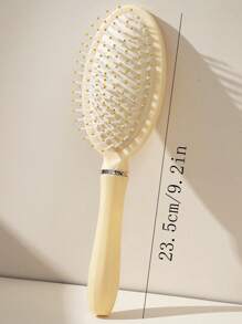 4pcs Fluffy Air Cushion Hair Comb Set, Long Hair Straightening Brush, Student Dormitory/Home Use, Women Curling Massage Comb