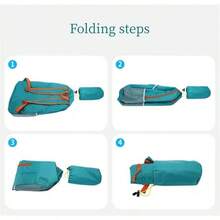 Travel Lightweight Foldable Backpack Hiking Backpack Splash Proof Compact Travel Backpack Day Pack (Sky Blue)