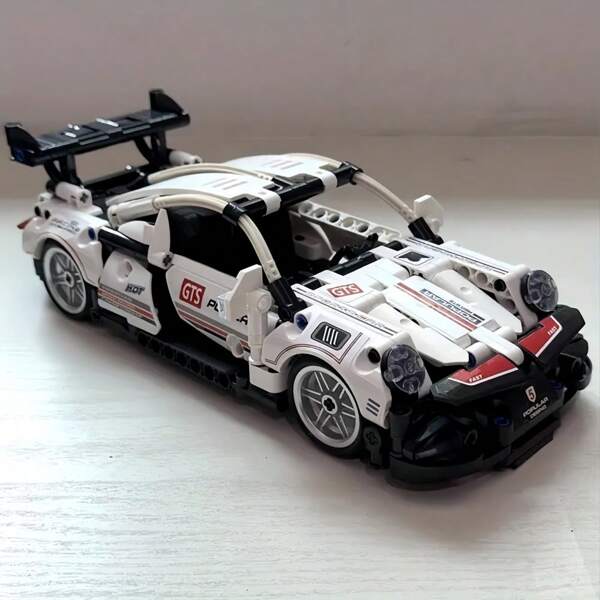Neues Spielzeug-Geschenk 2025, Ferngesteuertes Rennauto Spielzeug, Pädagogisches Puzzle-Baustein-Spielzeug für Kinder, für Jungs