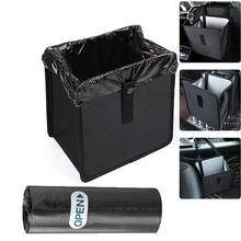 Hanging Waterproof Car Trash Can, Leak-Proof Foldable Car Storage Box, Portable Large Capacity Garbage Can, Suitable For Sedan, Truck, SUV - Multicolor - View 1