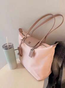 Women Large Capacity Tote Bag, Fashion Handbag For Commuting, Spring New Arrival 2025