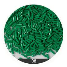 10g/240pcs Glass Bugle Beads 8 Colors Bugle Beads 2x6mm Glass Tube Beads Twisted Tube Seed Beads Bugle Spacer Beads For Earring Bracelet Necklace Jewelry DIY Craft Making