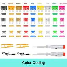 306PCS Car Blade Fuses Assortment Kit Assorted Blade Auto Car Truck Automotive