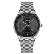 Classic Men's Automatic Mechanical Watch, Luminous Stainless Steel Casual Watch, Automatic Winding Luxury Men's Watch, Ideal Men's Gift Choicemen Watches High Quality